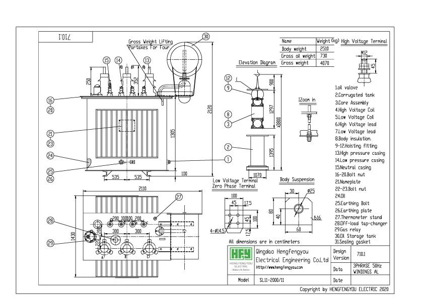 China EPC Oltc Two Winding 35kv 3-Phase 4 Mva Power Transformer, Factory &Manufacturer 30years, Quick Shipping From China