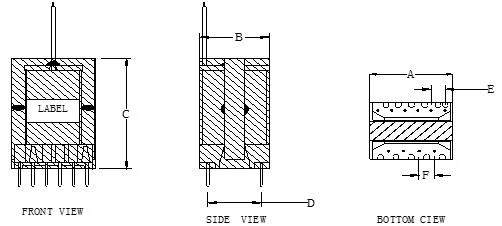 UL Approved Chinese Supplier of Eel19 Electrical High Frequency Transformer for Household Appliances