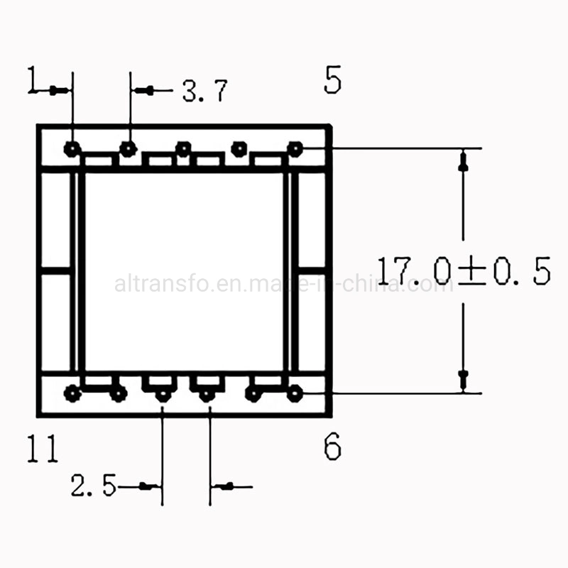 Flyback EFD Type high frequency transformer with CE certification