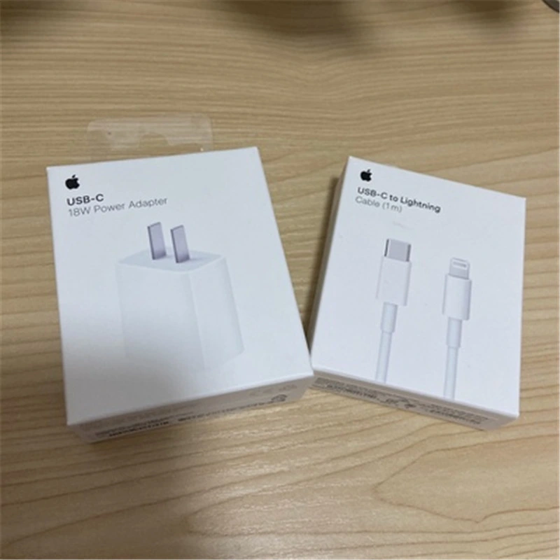 for iPhone 18W EU Plug Charger A1720 Pd 18W USB-C Power Adapter for iPhone 8 Plus X Xs Max 11 PRO Fast Charger